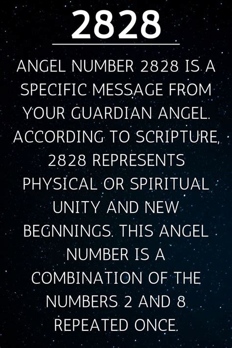 Angel number 2828 Angel Number 2828 is a powerful number resonating with your personal spirituality, your inner-strength and your abilities to command authority and attention